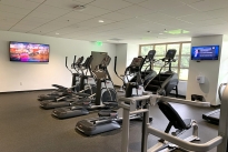 45. Lower level Gym